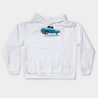 1957 Chevrolet Task Force Cameo Carrier Pickup Truck Kids Hoodie